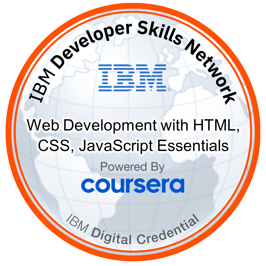 Web Development with HTML/CSS/JS