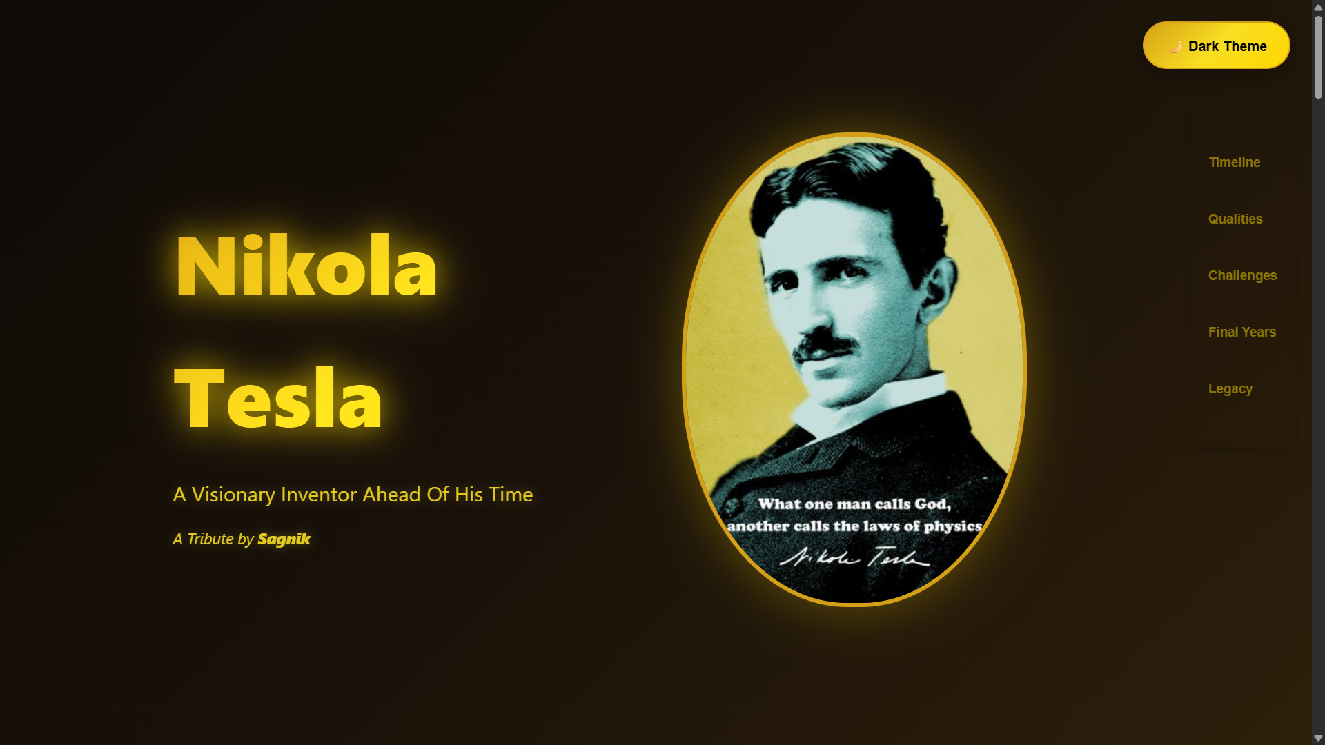 Nikola Tesla: Illuminating Legacies